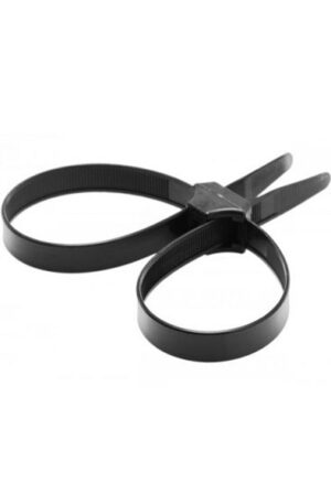 Master Series Black Zip Tie Police Cuffs - Rokudzelži 1