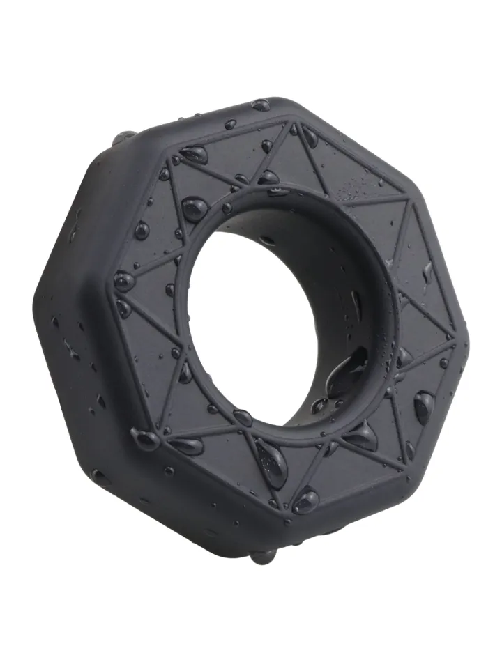 Master Silicone Cock Ring Black - Gaiļa gredzens 1 [full]