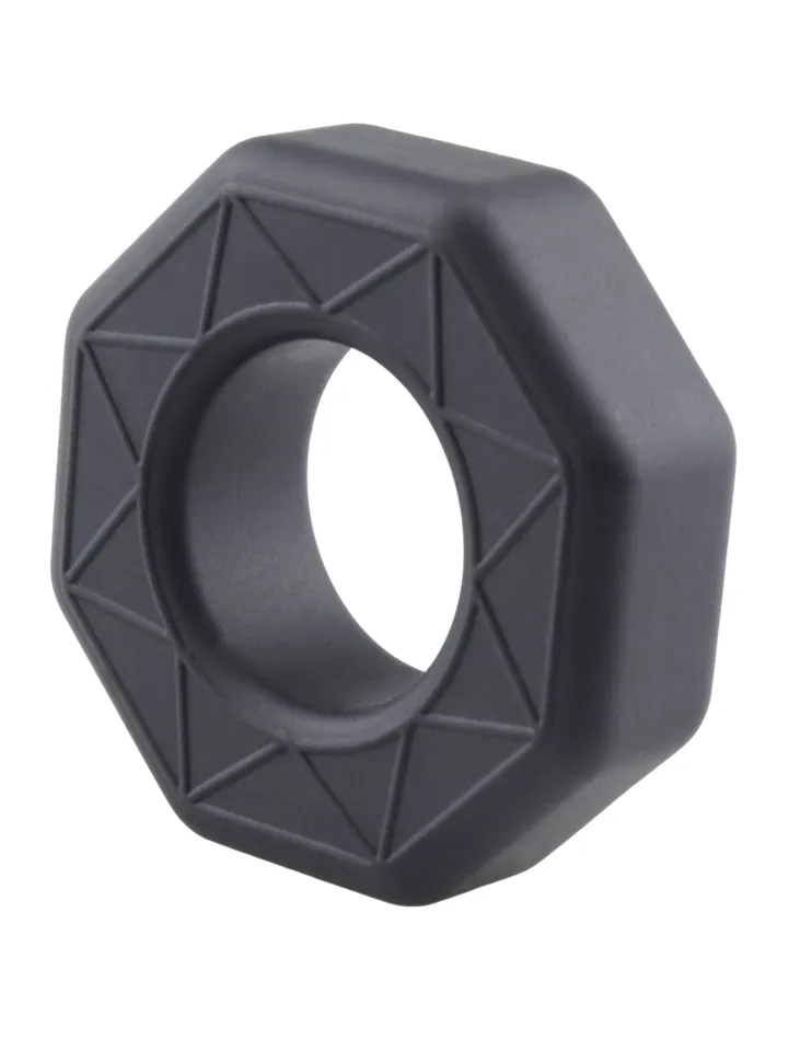 Master Silicone Cock Ring Black - Gaiļa gredzens 2 [full]
