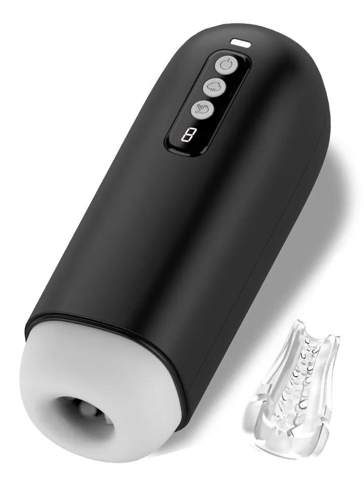 Masturbator 8 Sucking Mode + Interactive Function - Vibrējošs masturbators 1 [full]