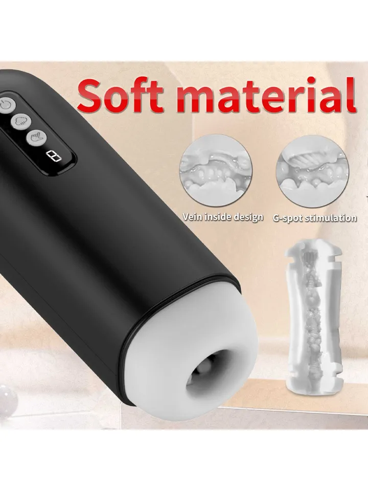 Masturbator 8 Sucking Mode + Interactive Function - Vibrējošs masturbators 4 [full]