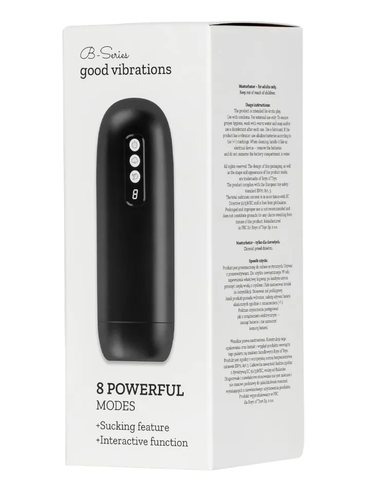 Masturbator 8 Sucking Mode + Interactive Function - Vibrējošs masturbators 6 [full]