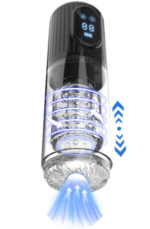 Masturbator With Suction, Rotating & Thrusting Motion - Automātiskais masturbators 1