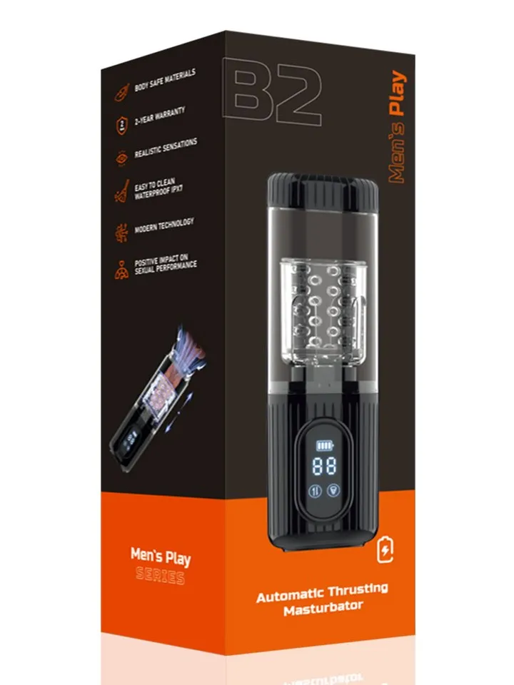 Masturbator With Suction, Rotating & Thrusting Motion - Automātiskais masturbators 6