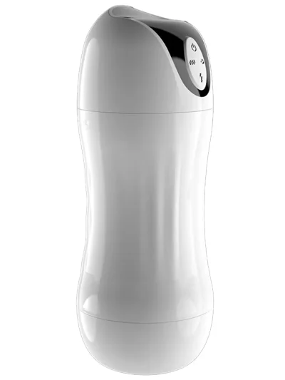 Max Cup Masturbator Vibration & Suction White - Automātiskais masturbators 2
