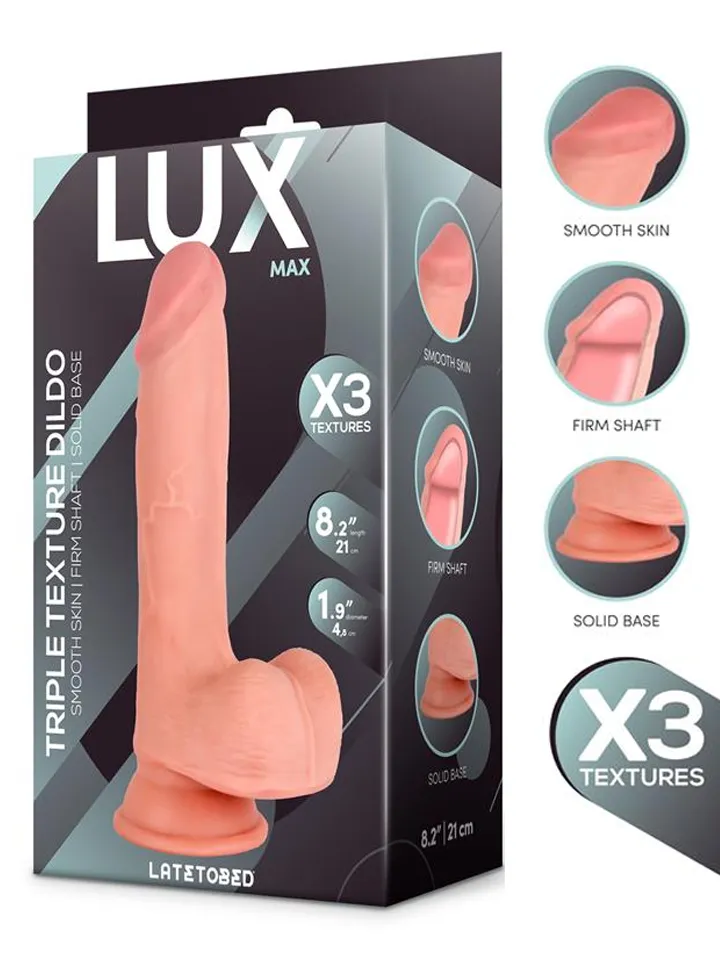 Max Triple Density Dildo 21 cm - Dzīvīgs dildo 1 [full]