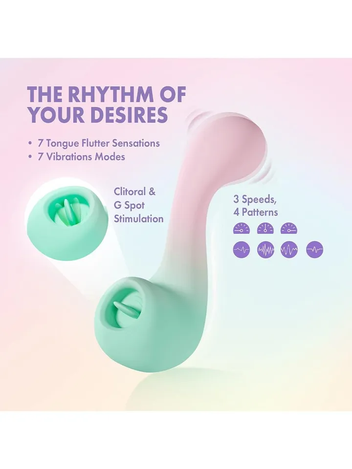 Melody Pink Tongue Vibrator - Vibrators 2 [full]