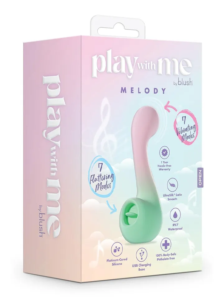 Melody Pink Tongue Vibrator - Vibrators 4 [full]
