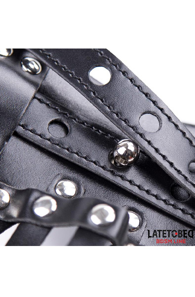 Mens Chastity Pants With Cage Adjustable - Šķīstības josta 7