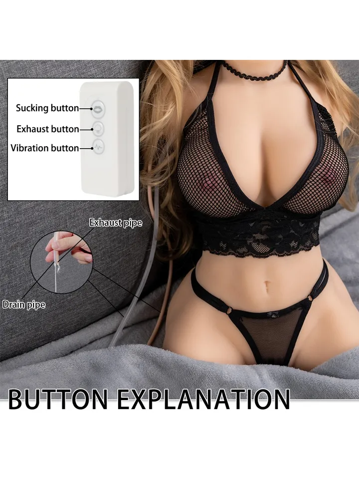 Merida Sucking & Vibrating Sex Doll 7 kg - Seksa lelle 3 [full]