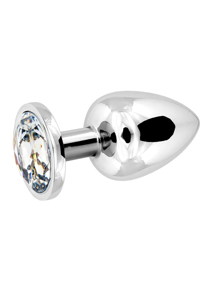 Metal Butt Plug Silver Large - Anālais spraudnis metāla 2 [full]