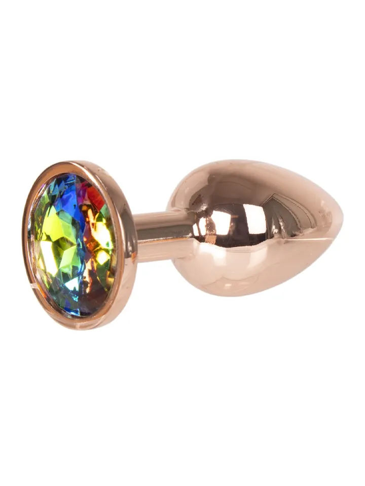 Metal Plug Rose Gold Small - Anālais spraudnis metāla 1 [full]