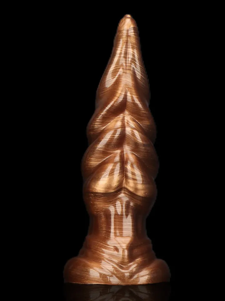 Metallic Fantasy Goldpoint Plug 28 cm - XL Buttplug 3 [full]