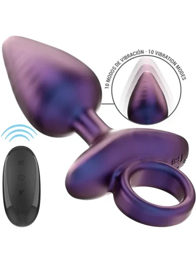 Michael Vibrating Anal Plug Remote Control - Vibrējošs anālais spraudnis 2