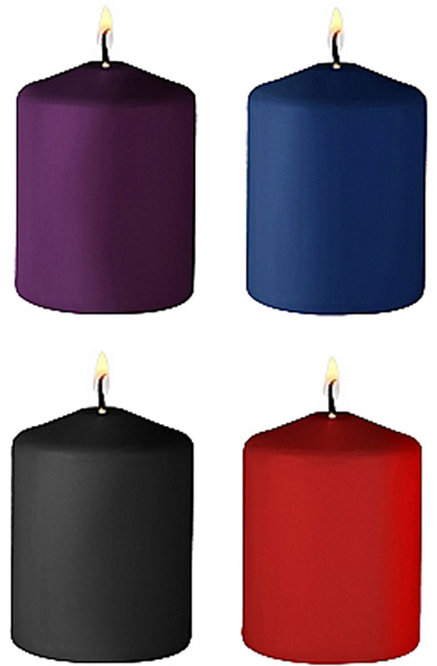 Mix Scent Tease Candles 4-pack - Karstas vaska sveces 1