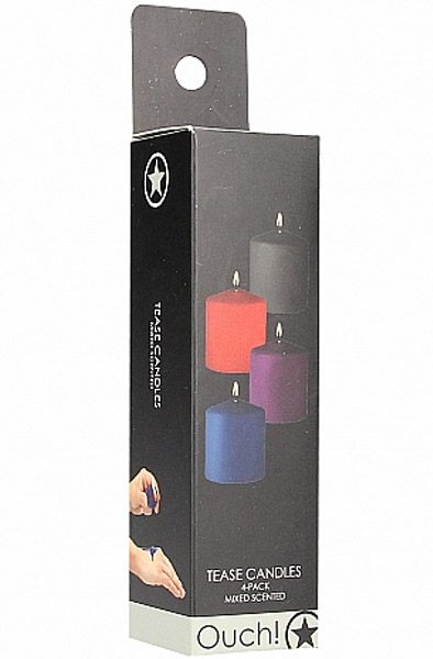 Mix Scent Tease Candles 4-pack - Karstas vaska sveces 3