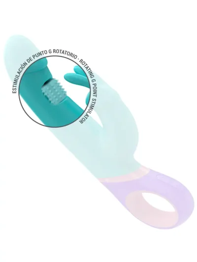 Monica Rabbit With Rotating G-spot Stimulator - Trušu vibrators 5