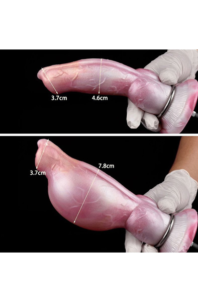 Monstar Beast 88 Inflatable Dildo 19,5 cm - Piepūšamais dildo 5