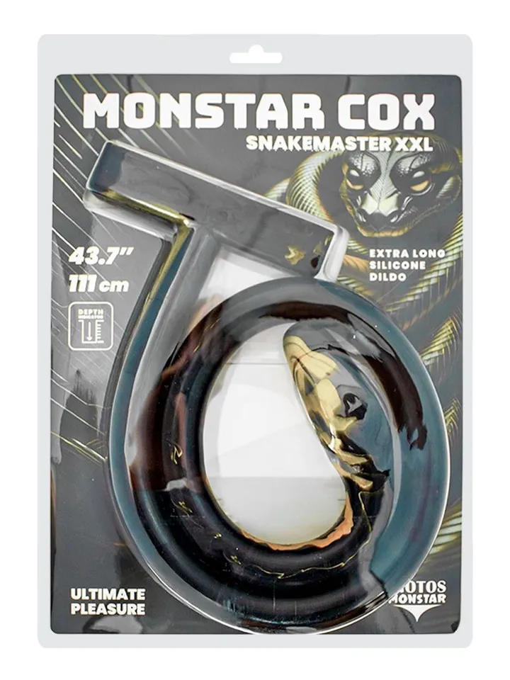 Monstar Cox Snakemaster XXL 111 cm - Īpaši garš anālais dildo 3 [full]
