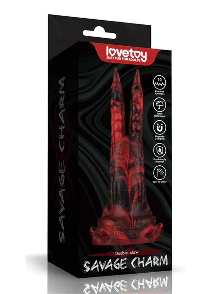 Monster Savage Double Claw Vibrating Dildo - Dragon dildo 6 [full]