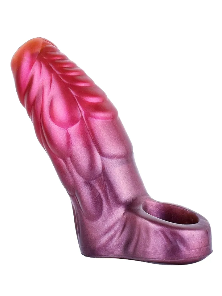 Monster Scale Penis Sleeve Medium - Penisa pagarinātājs/dzimumlocekļa piedurkne 1 [full]