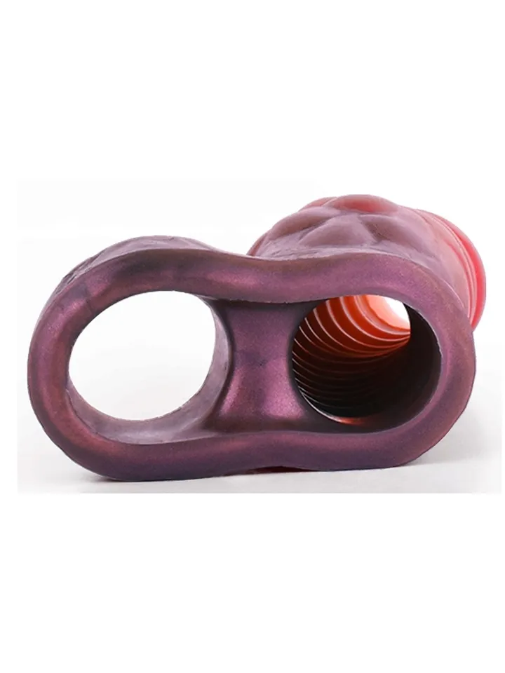 Monster Scale Penis Sleeve Medium - Penisa pagarinātājs/dzimumlocekļa piedurkne 3 [full]