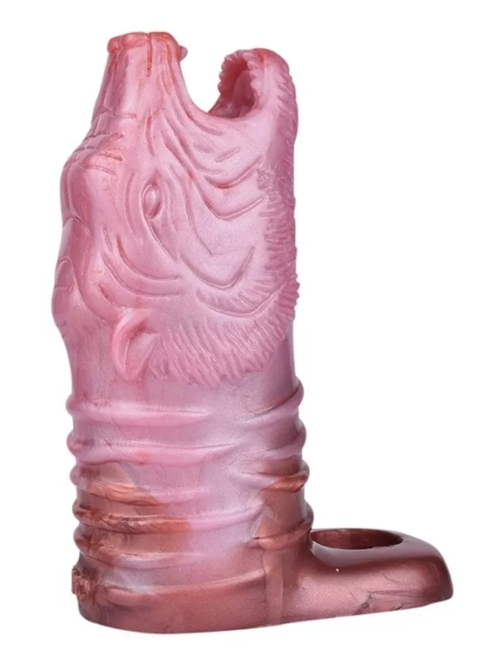 Monster Tiger Penis Sleeve 13,5 cm - Penisa pagarinātājs/dzimumlocekļa piedurkne 1 [full]