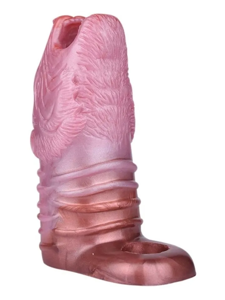 Monster Tiger Penis Sleeve 13,5 cm - Penisa pagarinātājs/dzimumlocekļa piedurkne 2 [full]