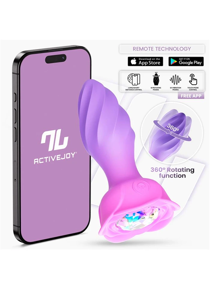 Moxy Butt Plug With 360 Rotation & App - Vibrējošs anālais spraudnis 1 [full]