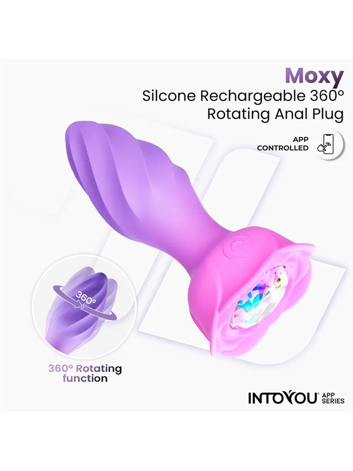 Moxy Butt Plug With 360 Rotation & App - Vibrējošs anālais spraudnis 3 [full]
