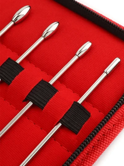 Mr Steel Rosebud Urethral Sounds 8-pack - Dilatatora pakete 2