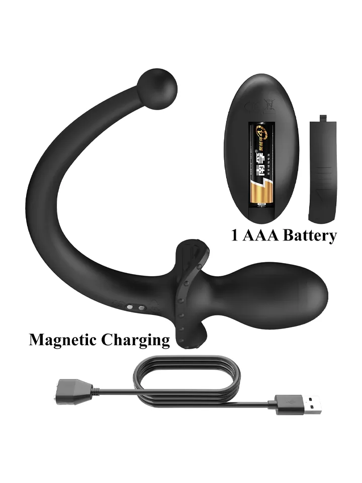 Mr. Play Remote Control Vibrating Butt Plug Tail - Vibrējošs anālais spraudnis 4 [full]
