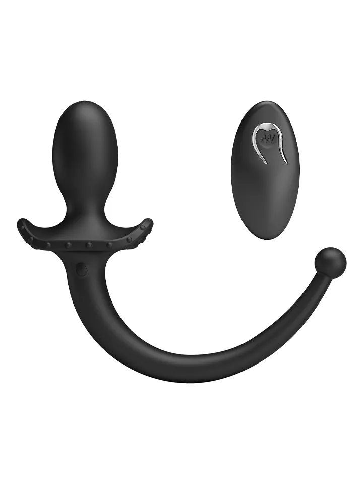 Mr. Play Remote Control Vibrating Butt Plug Tail - Vibrējošs anālais spraudnis 5 [full]