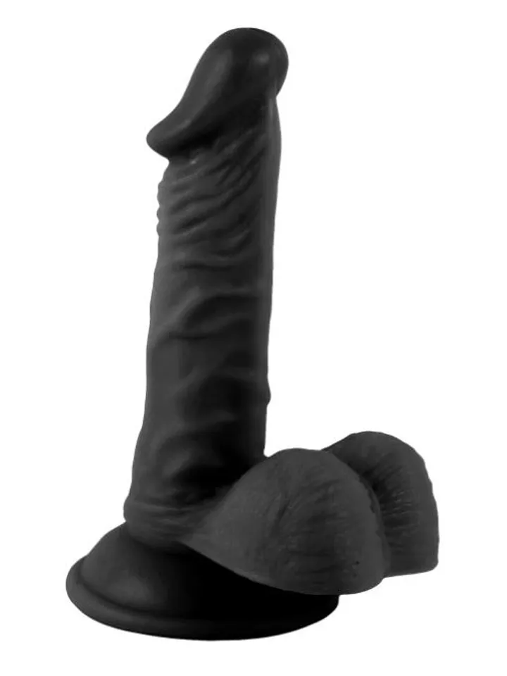 Mr. Rude Realistic Penis Black 16,5 cm - Dildo 1 [full]