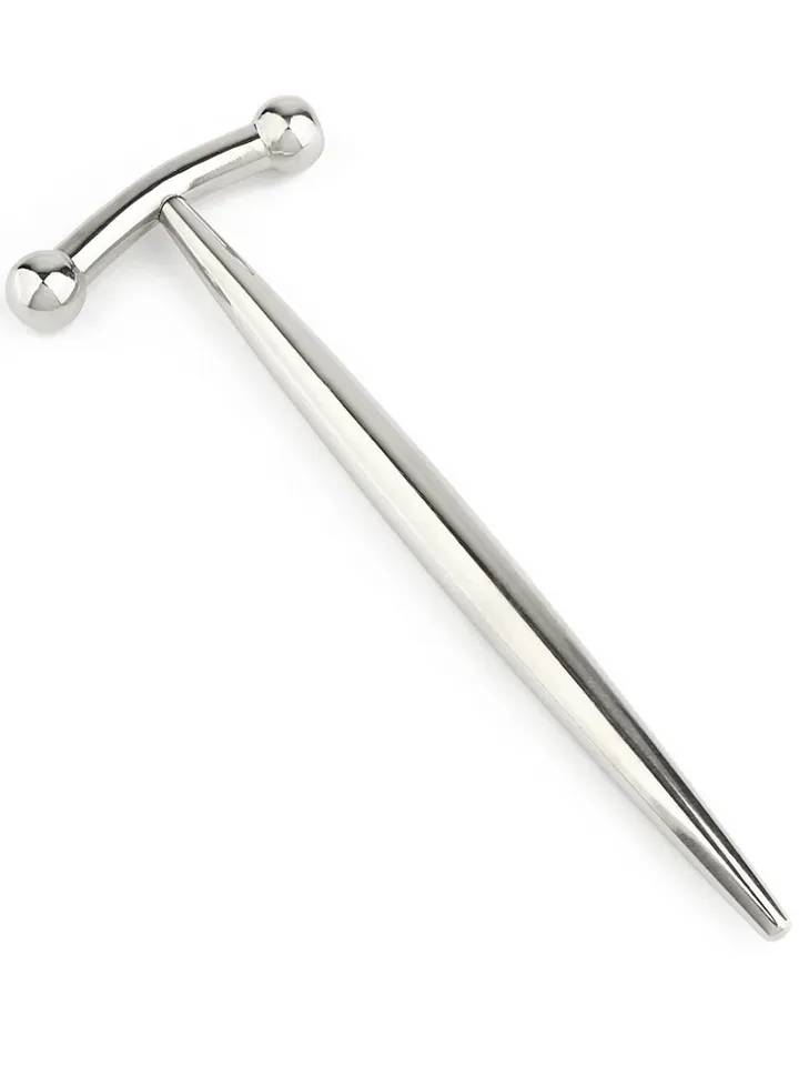 Mr. Steel DickVader Round Tip Penis Plug - Paplašinātājs 2