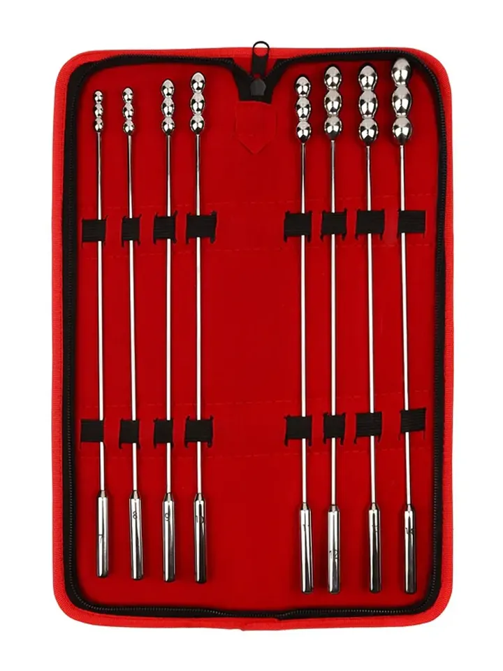 Mr. Steel Rosebud Urethral Sounds 8-pack - Dilatatora pakete 1 [full]