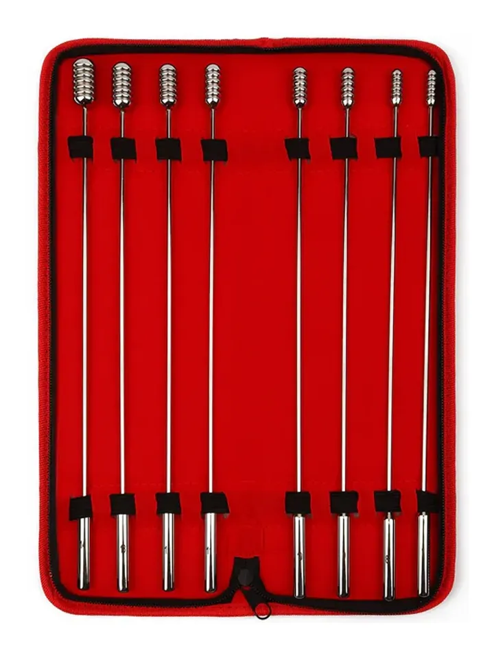 Mr. Steel Screw Me Urethral Sounds 8-pack - Dilatatora pakete 1 [full]