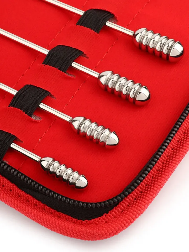 Mr. Steel Screw Me Urethral Sounds 8-pack - Dilatatora pakete 2 [full]