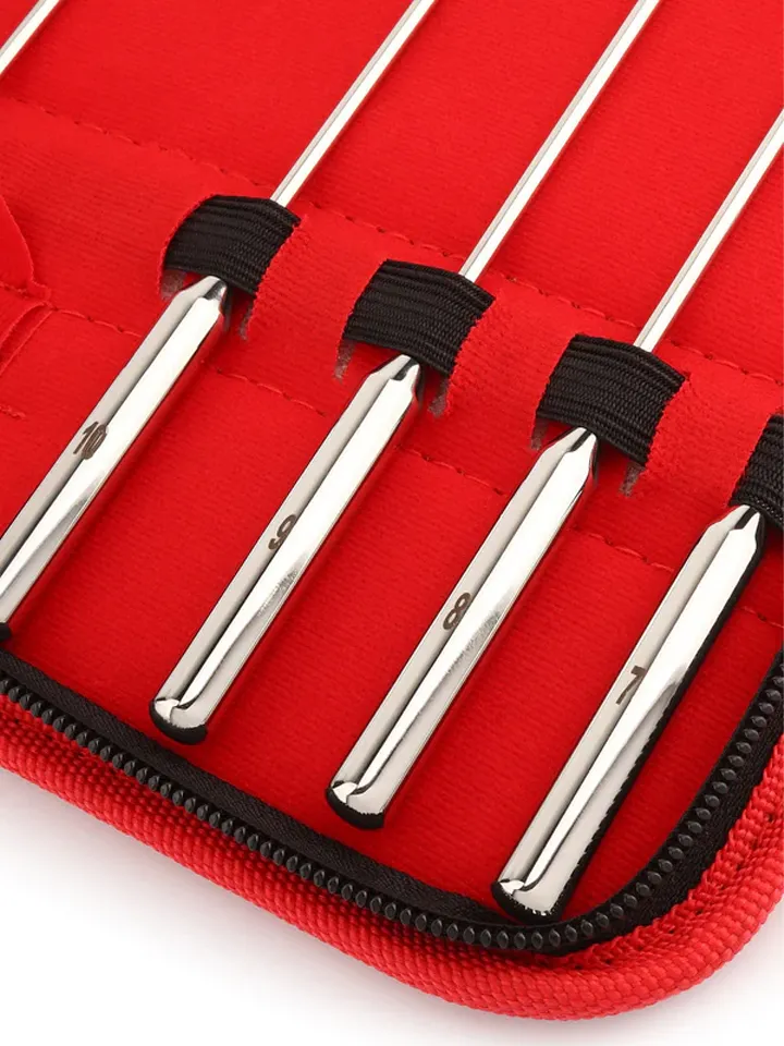 Mr. Steel Screw Me Urethral Sounds 8-pack - Dilatatora pakete 3 [full]