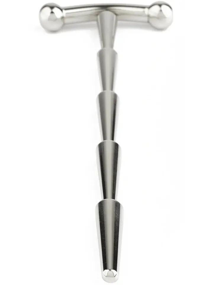 Mr. Steel Smooth Cum Rattle Penis Plug - Paplašinātājs 1