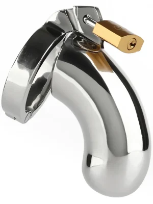 Mr. Steel The Brig Male Chastity Device - Šķīstības būris 1