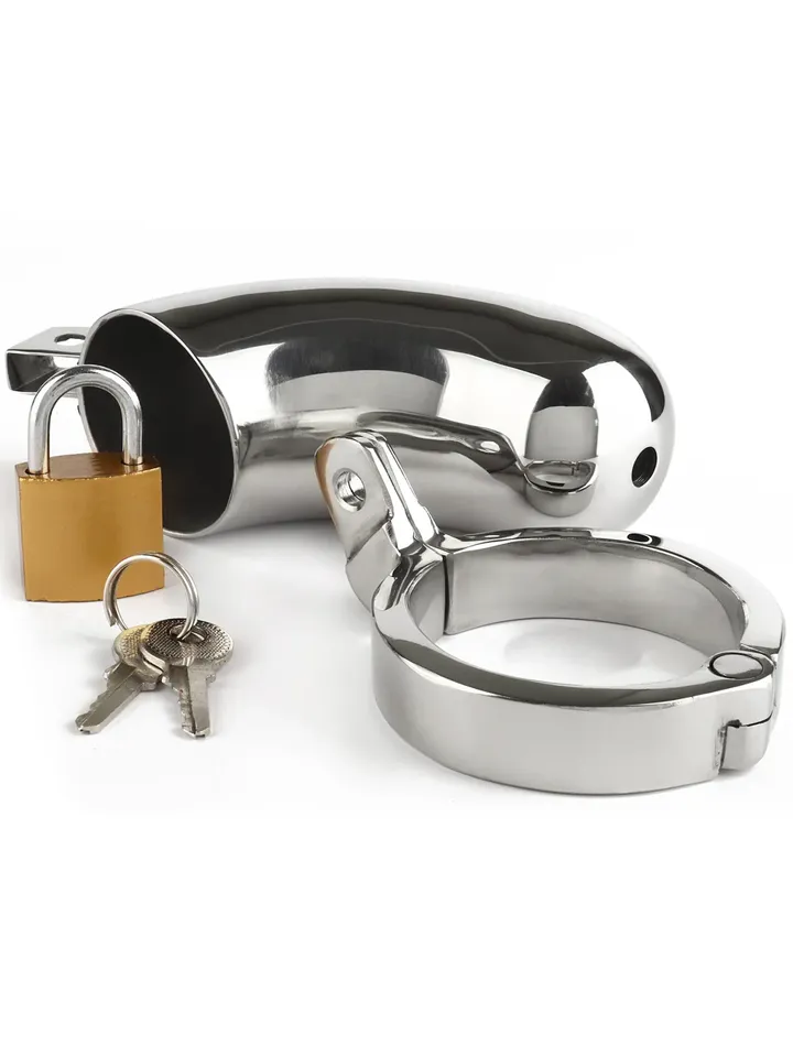 Mr. Steel The Brig Male Chastity Device - Šķīstības būris 3