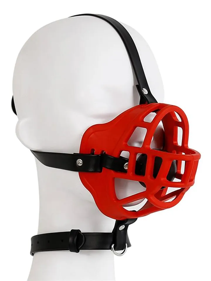 Muzzle With Breathable Gag Ball - Gag bumba 1 [full]