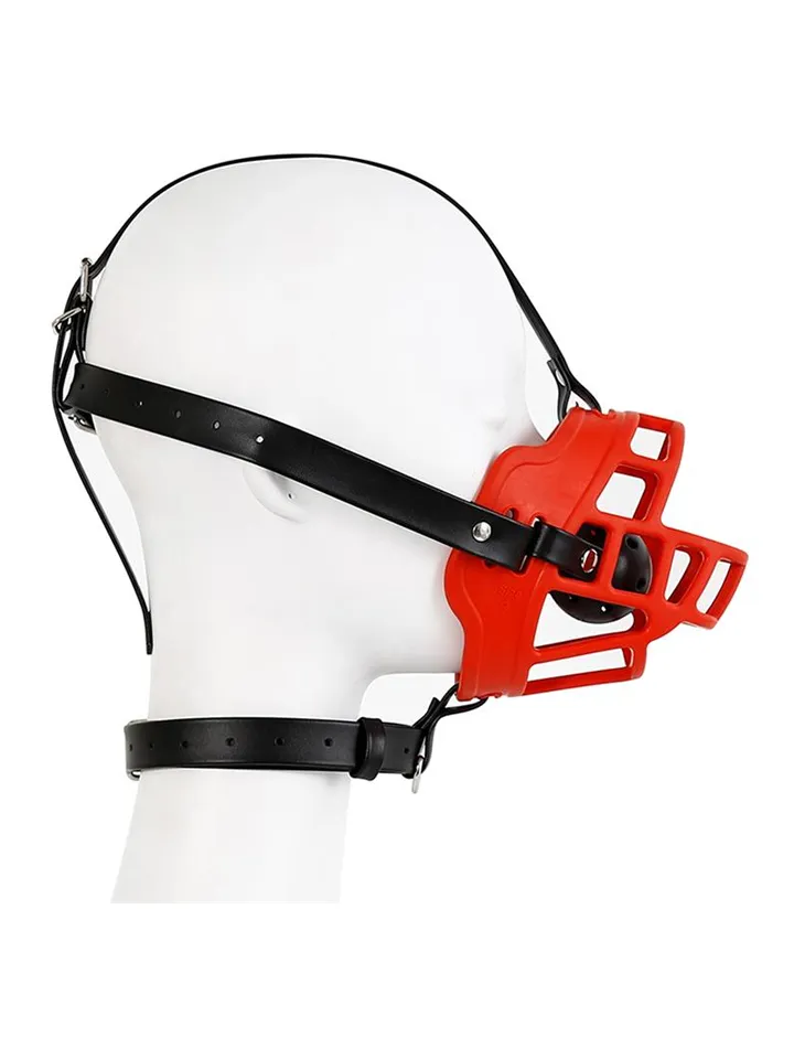Muzzle With Breathable Gag Ball - Gag bumba 2 [full]