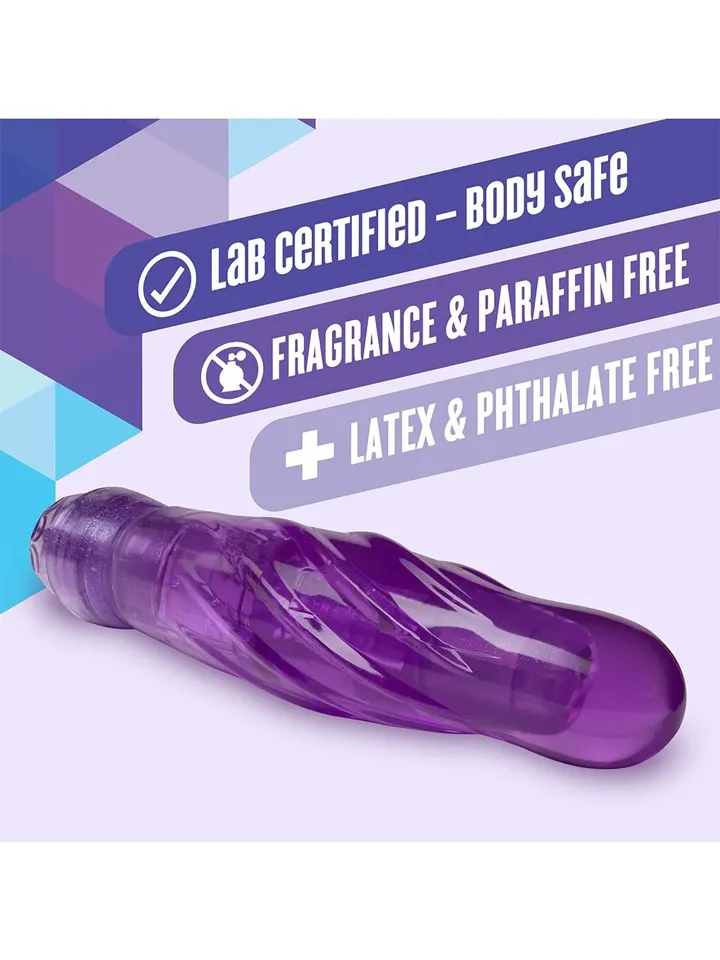Naturally Yours Bachata Purple 16,5 cm - Vibrējošs dildo 4 [full]