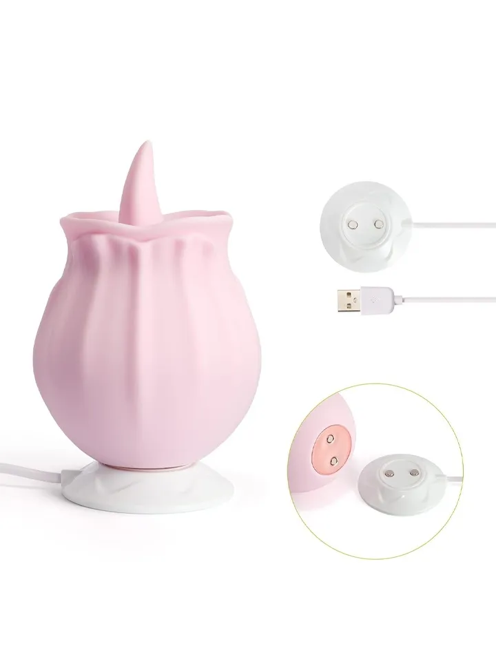 Nectar Clit Licking Rose Vibrator - Klitora stimulators 3 [full]