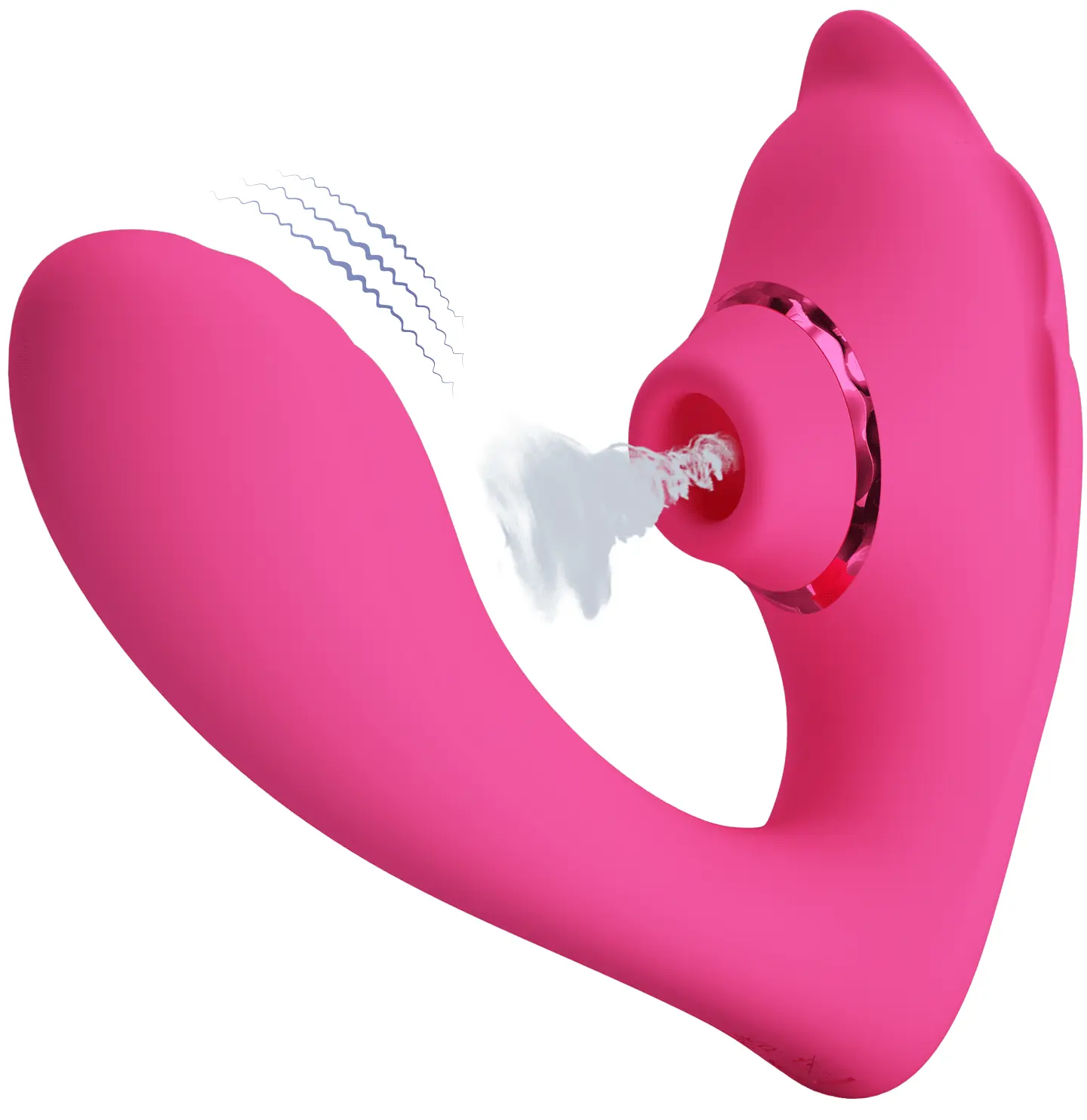 Nemo Vibrator With Clitoral Stimulator - Gaisa spiediena vibrators 1