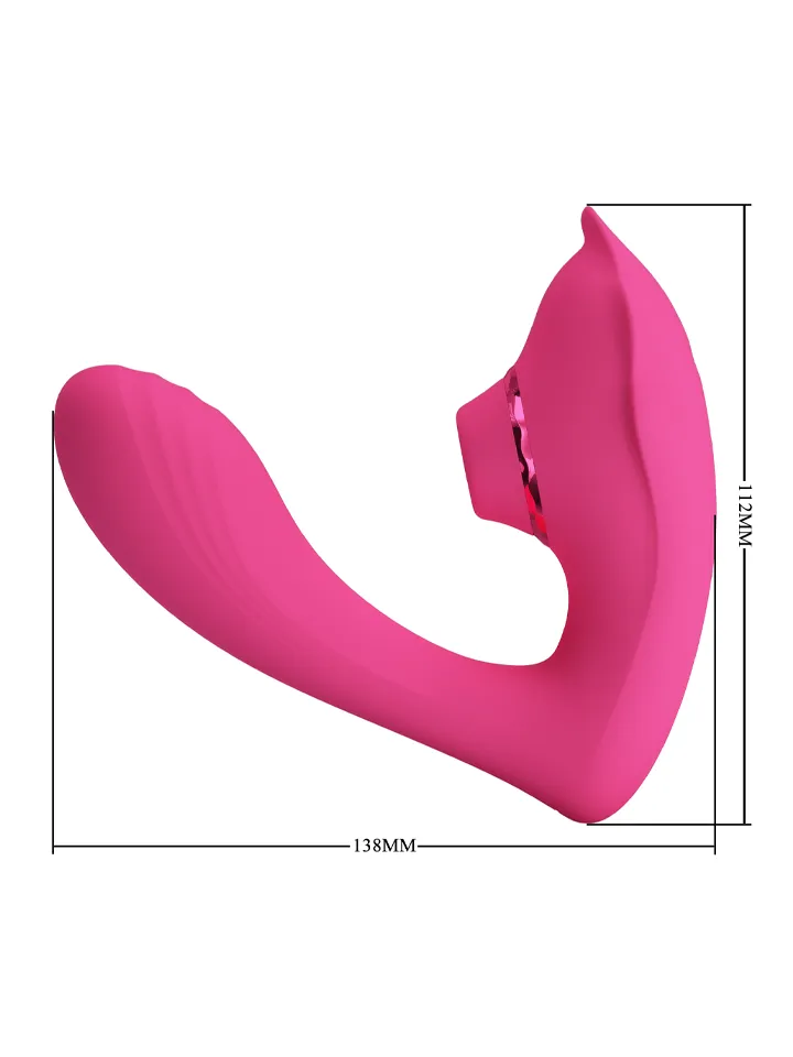 Nemo Vibrator With Clitoral Stimulator - Gaisa spiediena vibrators 2 [full]