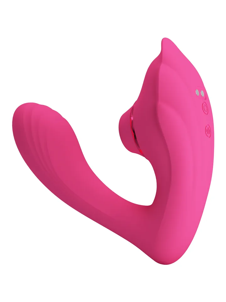 Nemo Vibrator With Clitoral Stimulator - Gaisa spiediena vibrators 3 [full]
