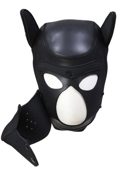Neoprene Puppy Dog BDSM Hood M - BDSM maska 2
